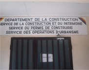 Communauté Urbaine de Douala - Département de la construction